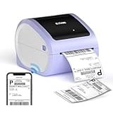 Itari Bluetooth Etikettendrucker Labeldrucker Thermodrucker DHL Etikettendrucker Tragbarer Etikettiergerät für Barcode Versandetiketten kompatibel mit DHL Hermes DPD GLS UPS