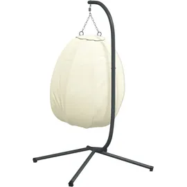 vidaXL Hängesessel Ei-Design Anthrazit
