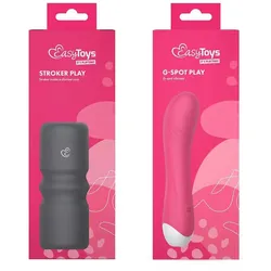 Easytoys Stroker Play Masturbator + Easytoys G-Spot Play Pink