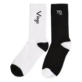Mister Tee Zodiac Socken 2-Paar Schwarz 43-46