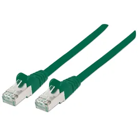 Intellinet Network Solutions Intellinet 740845 RJ45 Patchkabel CAT 6a S/FTP, 100% Kupfer, LS0H, 2 m, grün