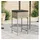 vidaXL Gartenstuhl 42 x 40 x 76 cm hellgrau 2 St.
