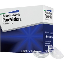Bausch + Lomb PureVision Spheric 6 St. / 8.30 BC / 14.00 DIA / -2.00 DPT