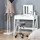 Homcom Salonstuhl Polyester Grau