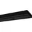 GARDINIA Vorhangschienen-Set 2-Lauf Schwarz 150 cm
