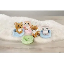 NICI Little Paws Katze 12 cm Grau