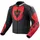 RevIt! Argon 3 Lederjacke Schwarz/Rot 52