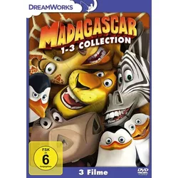 Madagascar 1-3 [3 DVDs]