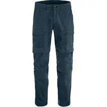 Fjällräven Abisko Hybrid Zip-Off Hosen Blau 52