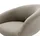 DeLife Freischwinger Vinka-Flex mit Armlehnen Echt-Leder Schlamm Freischwinger flach Effektfinish Titan Taschenfederkern,