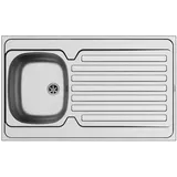 PYRAMIS Auflagespüle 100x60 cm Edelstahl