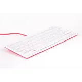 Raspberry Pi USB Tastatur FR rot/weiß