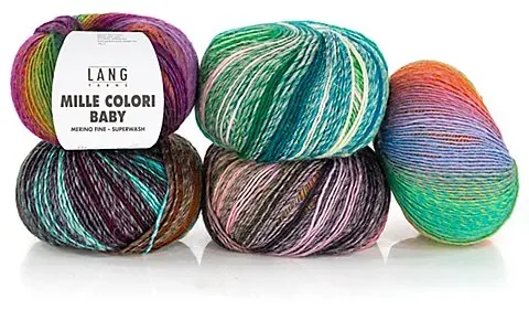 Lang Yarns Wolle Mille Colori Baby