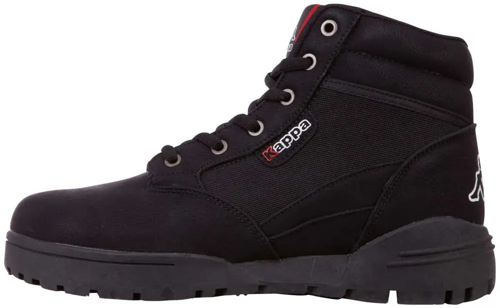 Kappa Schnürboots, mit robuster, rutschhemmender Sohle Kappa black 46