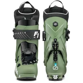 Scarpa F1 SE Tourenskischuhe Herren Grün 44,5