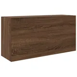 vidaXL Bad-Wandschrank Braun Eichen-Optik 80x25x40 cm Holzwerkstoff