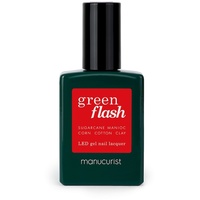 manucurist GREEN Flash LED Gel Nail Lacquer Nagellack 15 ml DA0000 - ROUGE