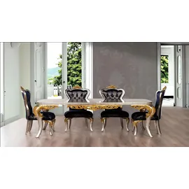 aea Esszimmertisch 125 x 81 x 220 cm grau