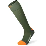 Lenz Heat Sock 4.1 Heizsocken 39-41 Grün/Orange