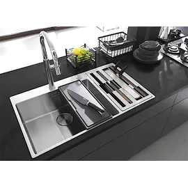 Franke BOX CENTER, BWX 220-54-27 A, 860 x 510 mm, - Silber