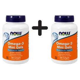 NOW Foods Omega-3 Mini Gels Kapseln 180 St.