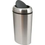 POV Abfallsysteme Ovaler Swing 40 l Silber
