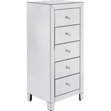 Kare Luxury Hochkommode 110 x 49 x 41 cm Glas