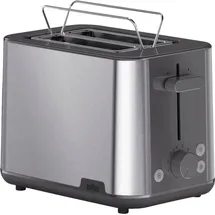 Braun PurShine Toaster Grau