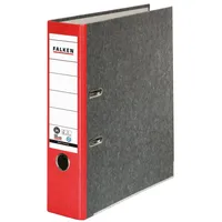 Falken Ordner Recycling 8 cm DIN A4 rot