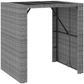 vidaXL Gartenbar-Set 5-tlg. Grau
