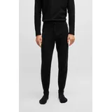 Boss Pyjamahose Waffle Schwarz M