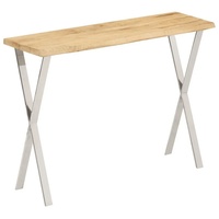 VidaXL Konsolentisch mit Baumkante 105x33x76 cm Massivholz Mango