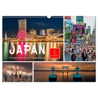 Calvendo Japan - Tradition und Hightech (Wandkalender 2026 DIN