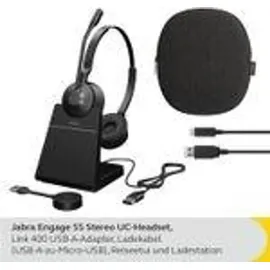 JABRA Engage 55 UC Stereo USB-C inkl. Ladestation