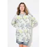 Studio Untold Hemdbluse Alloverprint Gelb 46/48