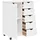 vidaXL Rollschrank 63,5 x 39 x 79 cm Weiß