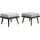 Estexo Gartenhocker Hocker2er Set Anthrazit