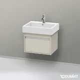 Duravit Waschtischunterschrank 1 Auszug 55 x 41 x 44 cm Taupe Matt