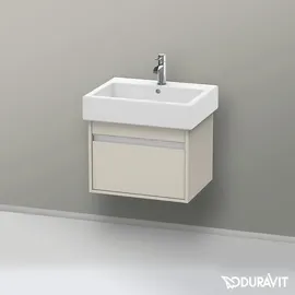 Duravit Waschtischunterschrank 1 Auszug 55 x 41 x 44 cm Taupe Matt