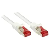 Good Connections Patch Netzwerkkabel CAT6 S/FTP 250MHz weiß 1m