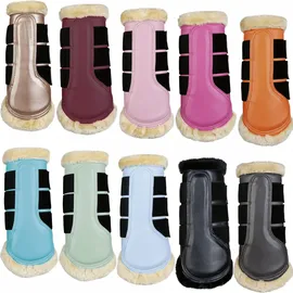 HKM Gamaschen Comfort 3100 Mini Shetty Weinrot