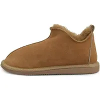 Lammfell Hausschuhe - CINDERELLA - Schuhgröße: EUR 39 | Farbe: Braun - Braun - 39