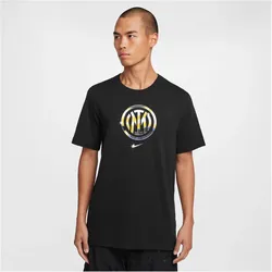 NIKE Inter Mailand Crest T-Shirt Herren 010 - black M