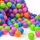 LittleTom 100 Bällebadbälle 6 cm Bunte Bälle für Bällebad Spielbälle Babybälle Pastell