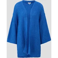 S.Oliver Locker gestrickter Cardigan Royalblau 40