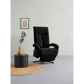 sit&more TV-Sessel »Tycoon«, wahlweise manuell, mit zwei Motoren oder mit Akku oder mit 2 Motoren, schwarz