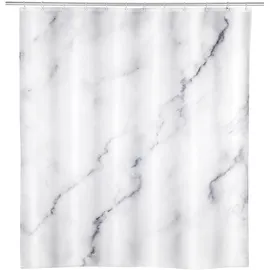 Schöner Wohnen Duschvorhang Balatro 180 x 200 cm grau, weiß