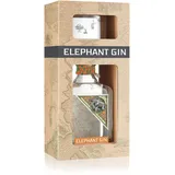 Elephant Orange Cocoa Gin im Geschenkset mit Tumbler Glas - mit Fruchtnote der Bio-Orange und Aroma der Kakaobohne - Preisgekrönter Premium Gin aus Deutschland- 40% Vol. 500ml + 360ml Glas