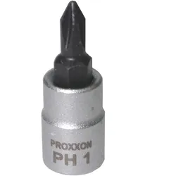 PROXXON 23730 Einsatz für Kreuzschlitzschrauben PH1 Antrieb 6,3mm (1/4")