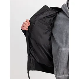 Alpha Industries MA-1 Logo schwarz L